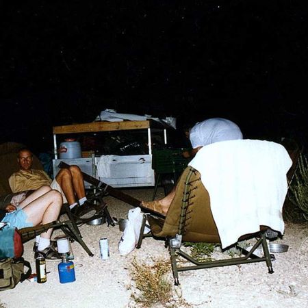 Ankunft Freitagabend auf dem Campingplatz des Wallercamps © 1997 | Rutentreter.de