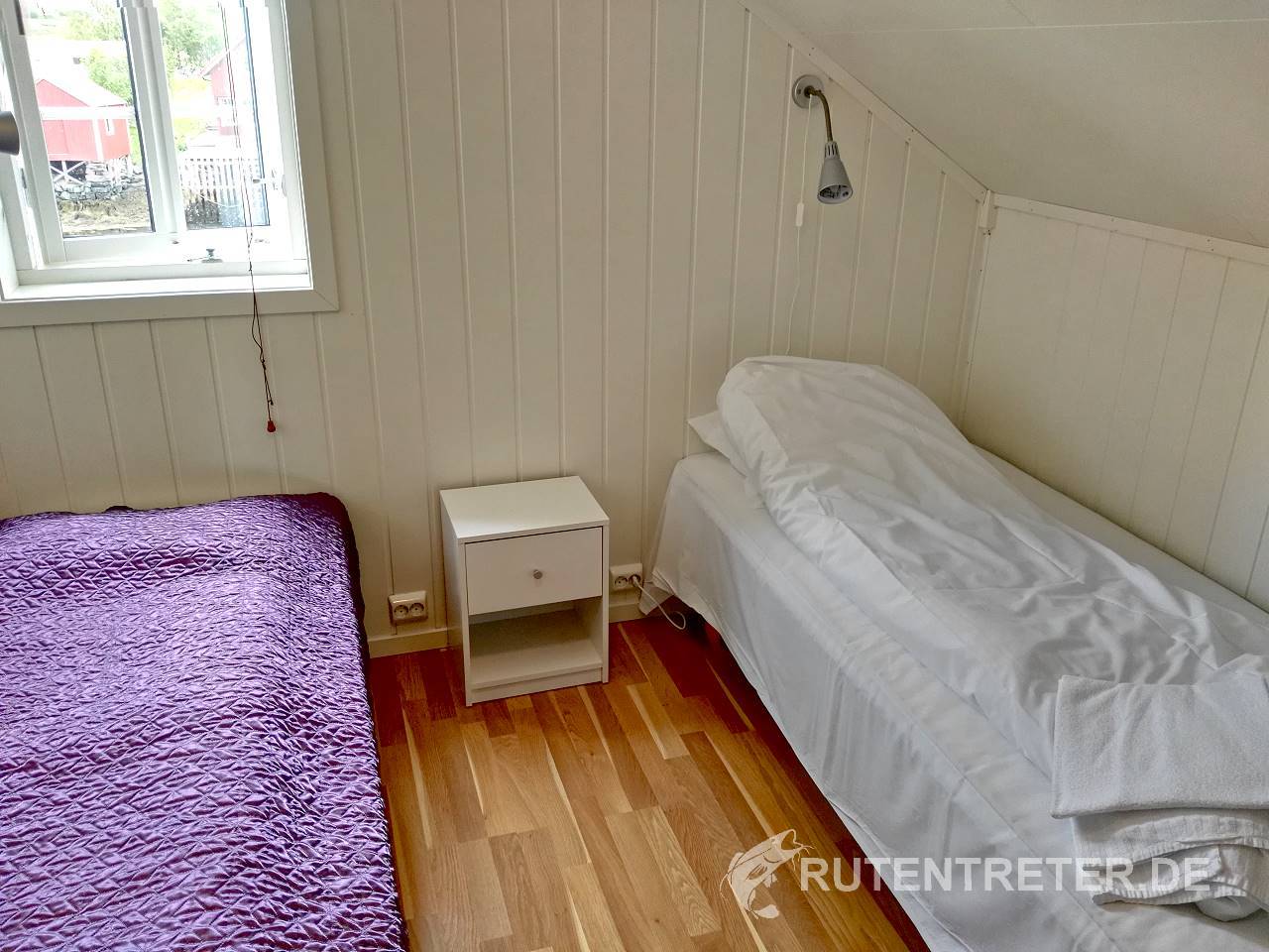 Broesels Zimmer in der Unterkunft von Vega Kystferie | © 2018 Rutentreter.de